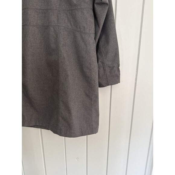 Eddie Bauer Girl on the Go Weatheredge Trench Waterproof Jacket S Small Gray - Picture 10 of 10
